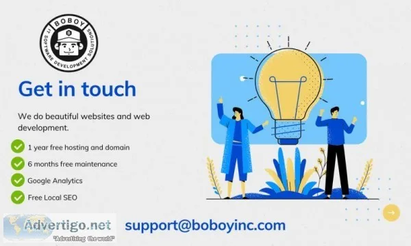 Web Design and Development Service - boboyinc.com