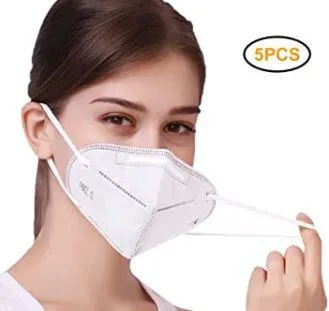 KN95 Polyurethane Permeable Mask 5-pack