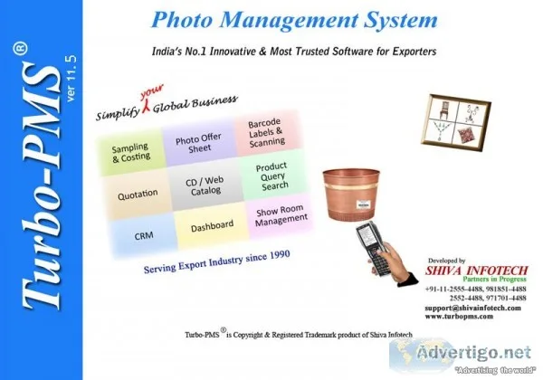 Photo Catalog Software for Exporters