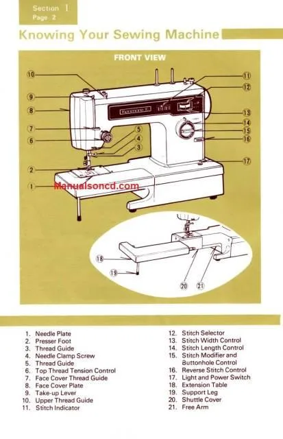 Kenmore 158.1252 &ndash 158.12520 Sewing Machine Manual