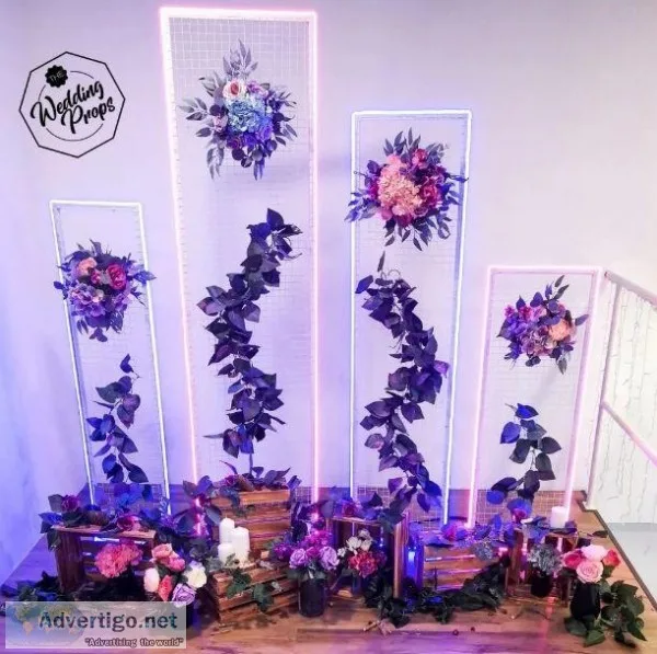 Wedding Backdrop Rental Singapore - The Wedding Props