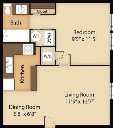  1br - 504ft2 - Two Pools Covered Parking Available and New Appl