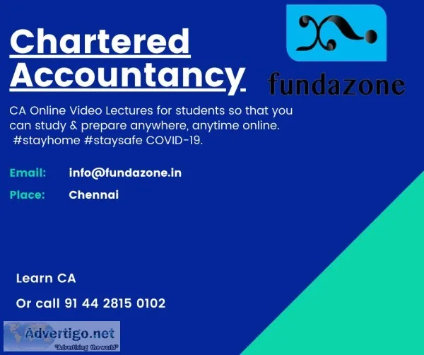 CA Online  Classes For Students