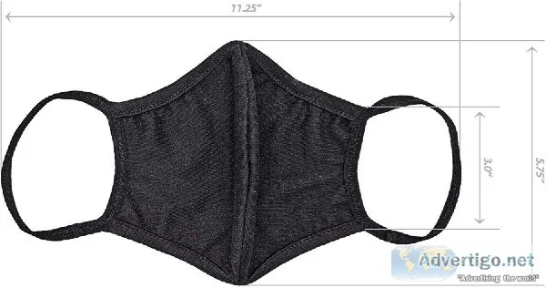 Cloth mask black