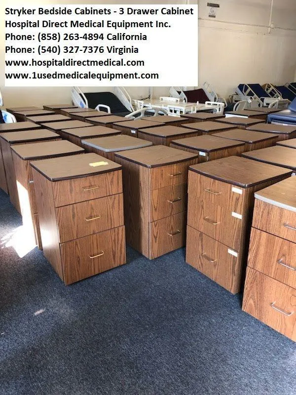 Stryker Bedside Cabinets - Bedside Stands for Sale