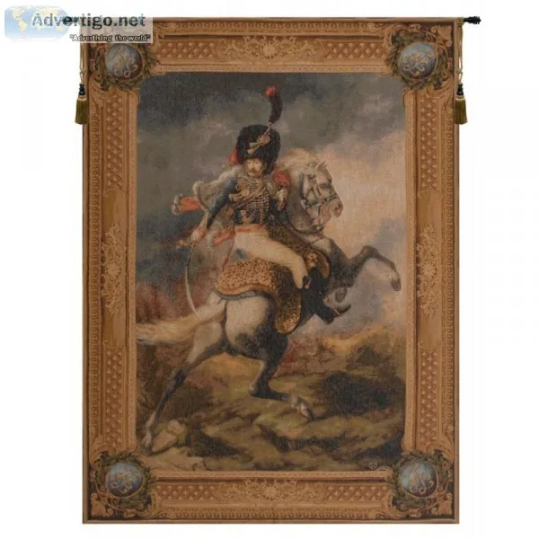BUY CAVALIER DE LA GARDE IMPERIALE FRENCH TAPESTRY