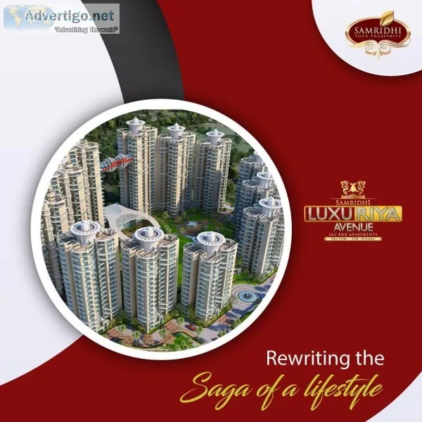 Joint Families Flats in Samridhi Luxuriya Avenue  801-0724-724