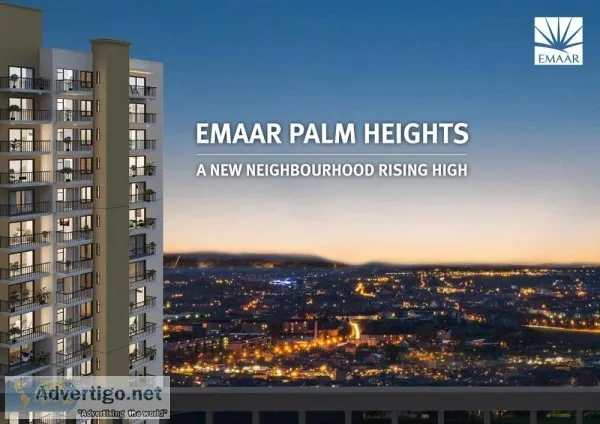 Emaar Palm Heights &ndash Spacious 3BHK with Lounge at Sector 77