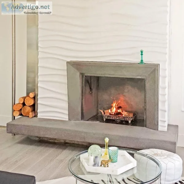 Best Concrete Fireplace Surround - Astone Artisan