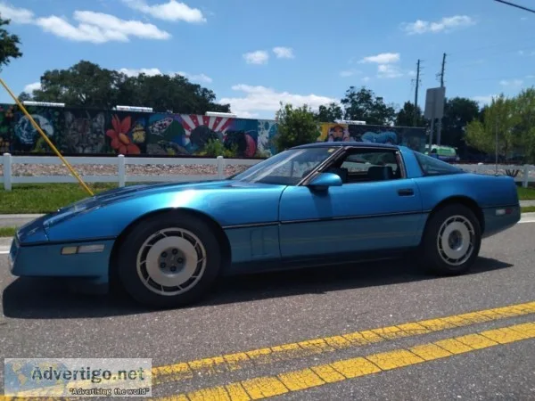 1987 CHEVROLET CORVETTE  TARGA  TAMPA BAY WHOLESALE CARS INC. 