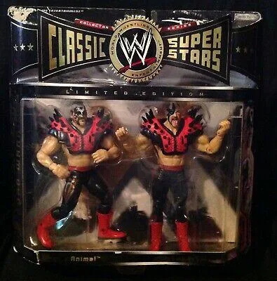WWE Jakks Classic Superstars 2 Pack Series 1 Road Warriors