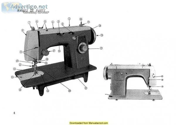 New Home Janome 575 Sewing Machine Instruction Manual