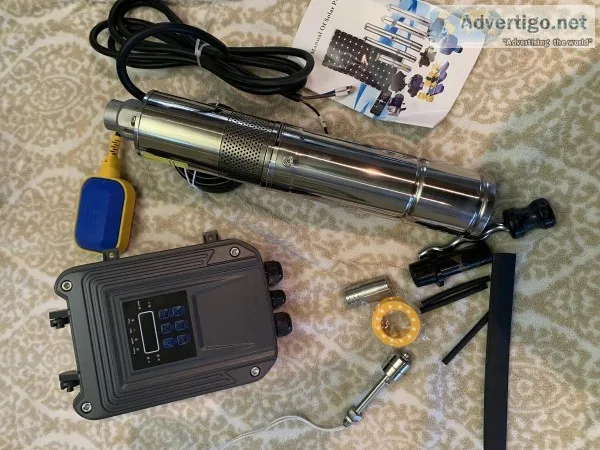 Solar Powered Water Well Pump Kit