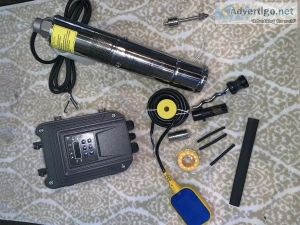 Solar Powered Submersible Well Pump Kit