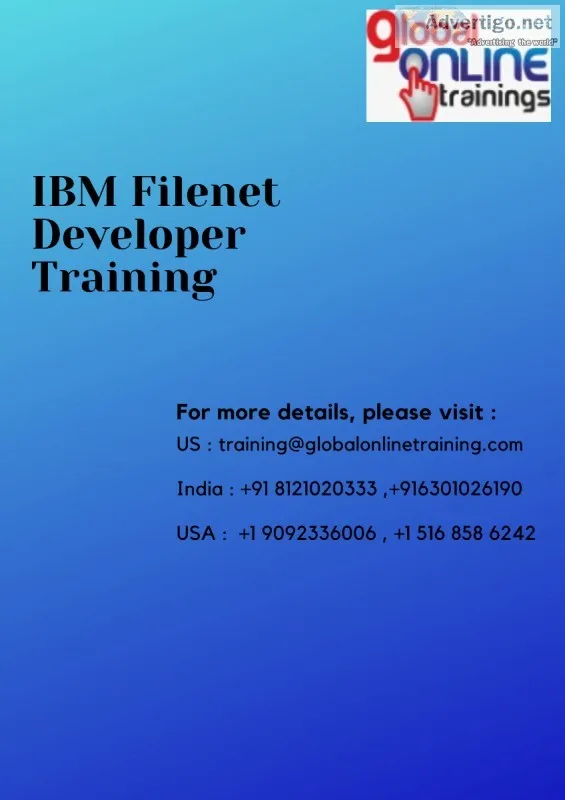IBM Filenet Admin Training - Global Online Training