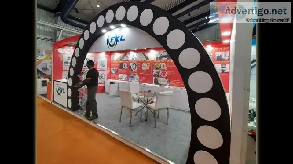 Stall Design in Secutech India 2020 Expo Mumbai
