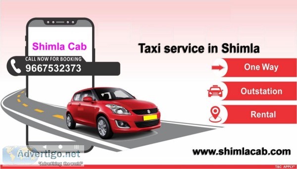 Cab service in Shimla and car hire by SHIMLACAB