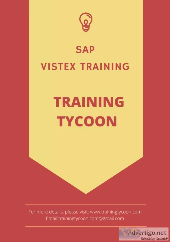 SAP VISTEX Training  Best SAP VISTEX Online Training in India