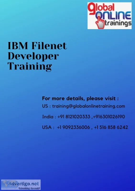 IBM FileNet Developer Training - Global Online Trainings