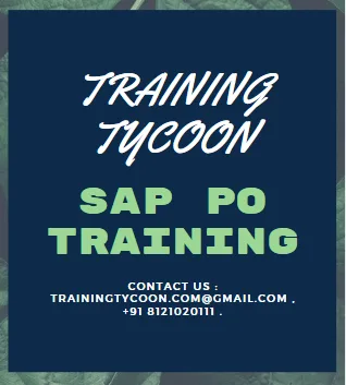 SAP PO Training