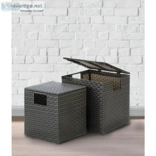 Monterey Wicker Storage Trunks