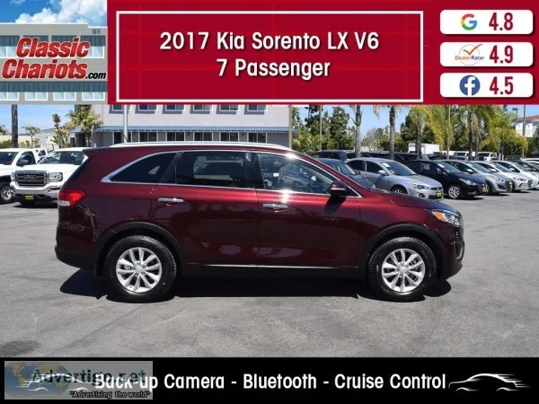 Used 2017 Kia Sorento LX V6 7 Passenger for Sale in San Diego - 