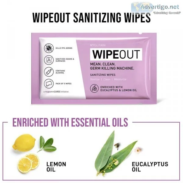 Buy MyGlamm WIPEOUT Germ Saviour Sanitizing Kit