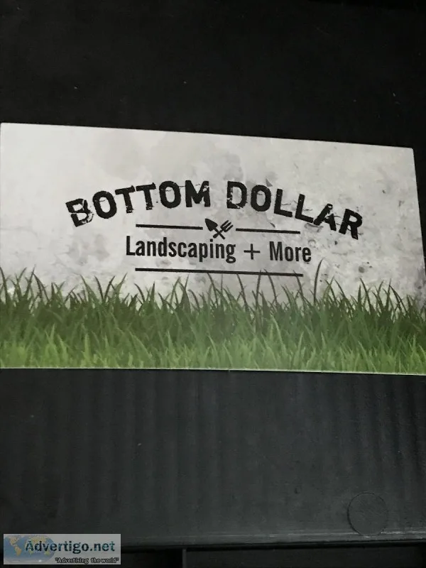 Bottom Dollar lawn care  more