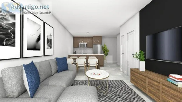New 2 bedroom penthouse for rent in the Village Montreal