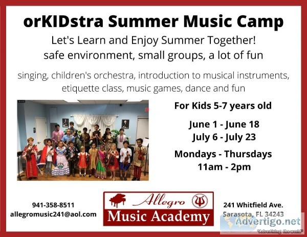 orKIDstra Summer Music Camp