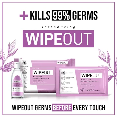 Buy WIPEOUT Safety Kits - Germ Protection Kit  MyGlamm Cares