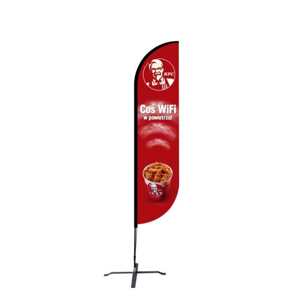 Custom Feather Flags and Advertising Flags For Sale - Georgia