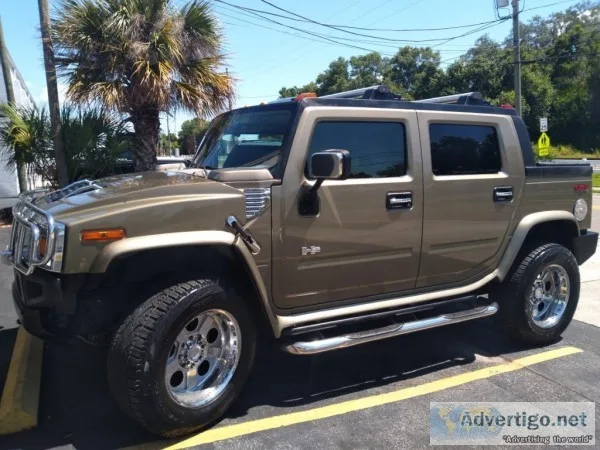 2005 HUMMER H2 SUT 4X4  HUMVEE  DESERT SAND  ON SALE 