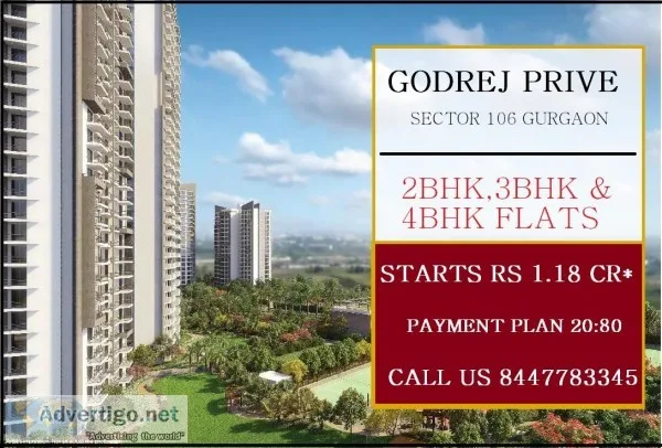 Godrej Prive Sector 106 - SleekElegantStatel y Living