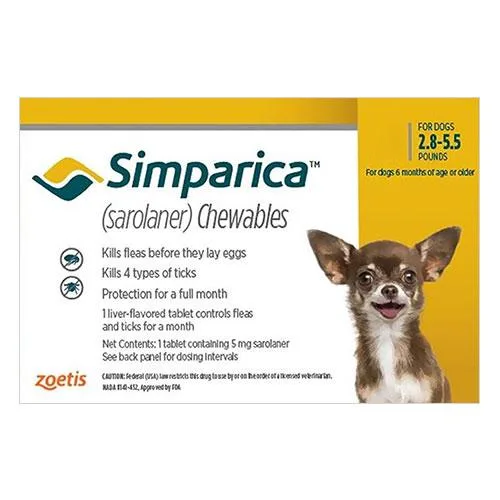 Simparica Chewables For Dogs