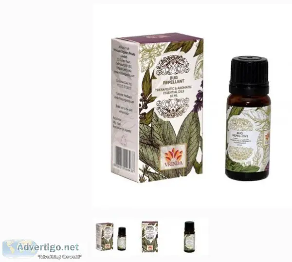 Deodorant & bug repellent aroma & therapeutic oil