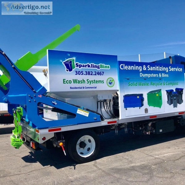 Garbage can cleaning service Florida