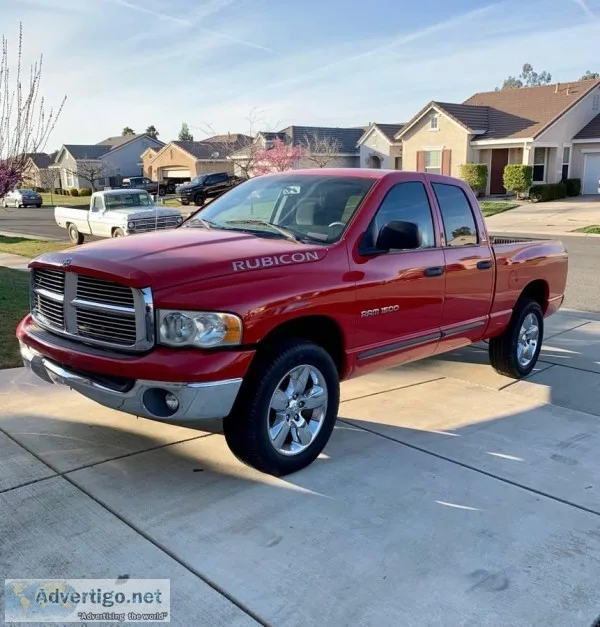 2003 Dodge Ram 1500 Red Truck