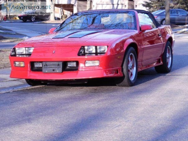 1991 z28 convertible 1 of 300