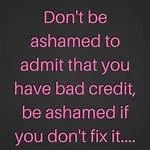 I help people with their credit scores
