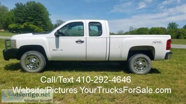 2012 Chevrolet 2500HD Extended Cab 4WD Pickup Truck