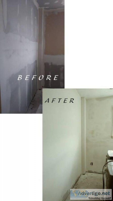 Popcorn ceiling removal Drywall and Painting