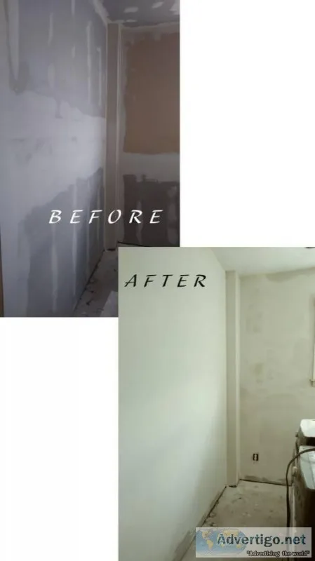 Popcorn ceiling removal Drywall and Painting