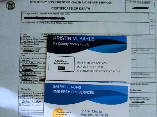 APOSTILLED SPANISH CERTIFIED TRANSLATION SERVICES
