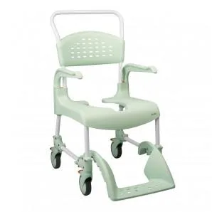 Etac Clean Wheeled Shower Commode Chair