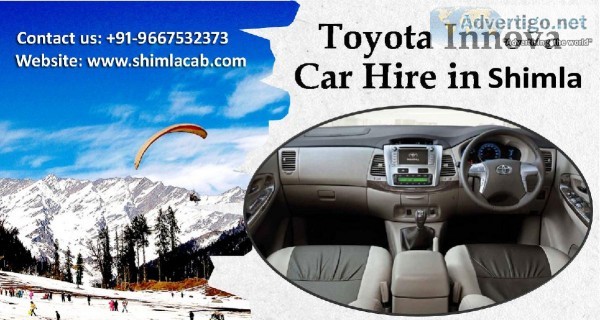 We are the best Car Rental Services Provider Across Shimla