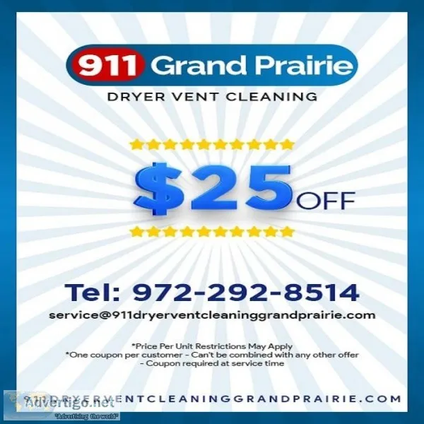 911 Dryer Vent Cleaning Mesquite TX