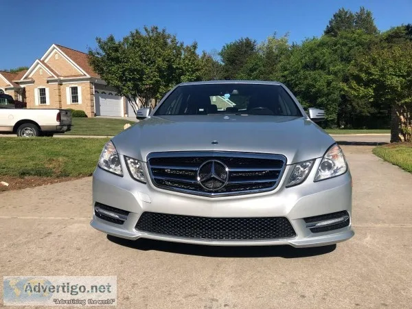 2013 Mercedes E350 4matic Silver