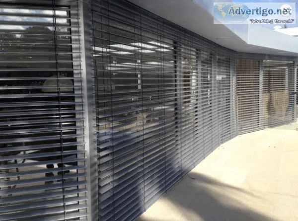 Aluminum External Venetian Blinds For Complete Security