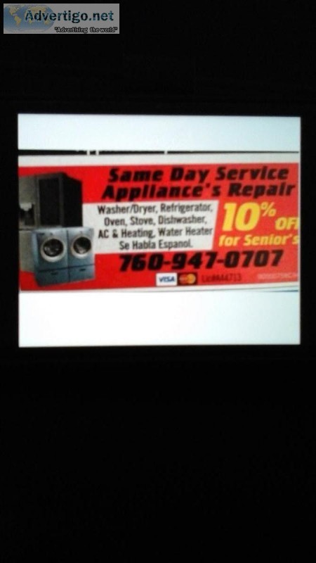 APPLIANCE  REPAIR  SERVICE